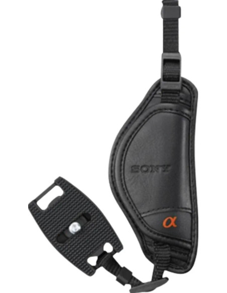 STP-GB1 AM Hand Strap in black leather for Sony Alpha